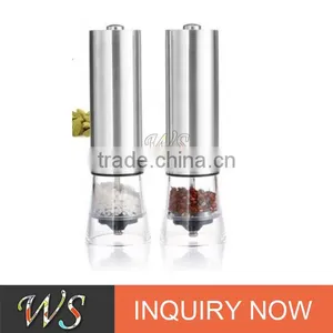 WS-EPM13 New Pepper Mill Electric Stainless Steel Salt and Pepper Grinder thumbnail-1