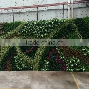 Green Wall Artificial Plant Arrangement High Density Grass Wall Panel thumbnail-1
