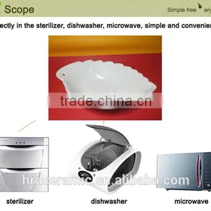 Stocked Wholesale 24.3*16.8*5.8cm Decorative Leaf Shape Bowl thumbnail-4