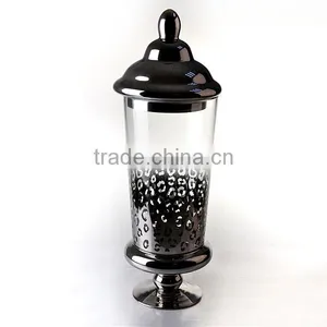 Leopard Print Collection Decal Glass Apothecary Jar thumbnail-2