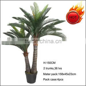 Hot Sale 5ft High Artificial Cycas Tree thumbnail-1