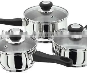 Stainless Steel Cookeware Milk Pot With Single Handle thumbnail-1