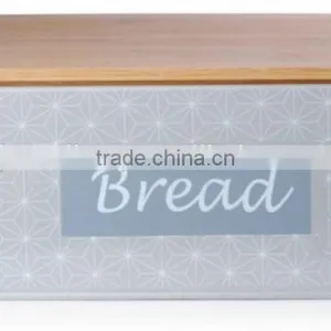 HOME KITCHEN Bamboo Bread Box thumbnail-3