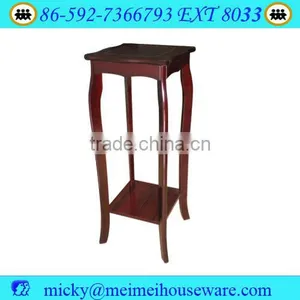 Cherry Wood Square Side Table thumbnail-1