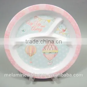 Round Kids Children Dinner Plates/sectional Melamine Children Dinnerware thumbnail-2