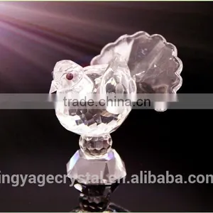 Handmade Clear Crystal Bird Model Shape Gift Product Longevity Gift thumbnail-2