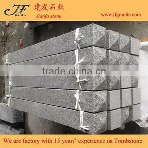 China Upright G623 Granite Monument And Headstone thumbnail-1