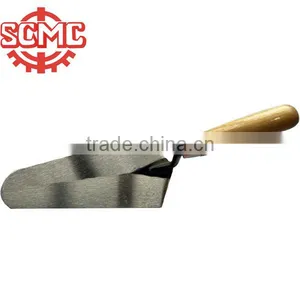 Wooden Handle Carbon Steel Blade Bricklaying Trowels thumbnail-5