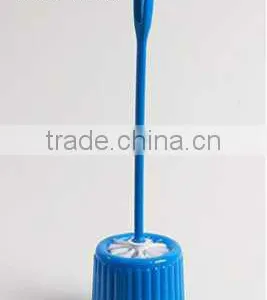 New Design Toilet Brush Plastic Cleaning Brush Sets With Holder and Hook thumbnail-2