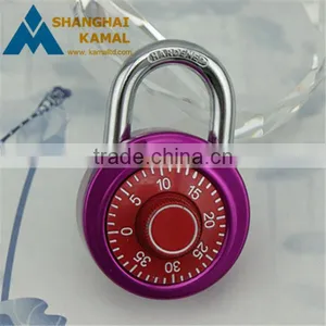 Solid Hardened Steel Shackle Dial Combination Luggage Suitcase Locker Lock Padlock thumbnail-4