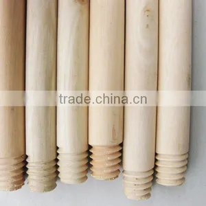 Factory Direct Cheap 100-150 cm Natural Wood Broom Sticks Hot Sale thumbnail-3