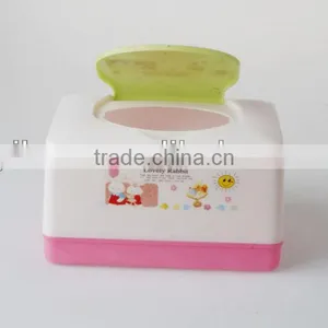 Flip Type Rectangular OEM Plastic Tissue Box thumbnail-1