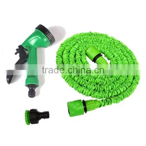 High Pressure Garden Water 5 Function Gun With Magic Expandable Hose thumbnail-1