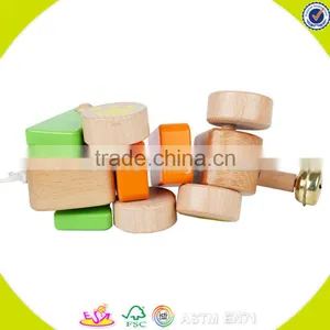Wholesale Wooden Drag Kids Toys Most Popular Wooden Drag Kids Toys Funny Wooden Drag Kids Toys W05B103 thumbnail-3