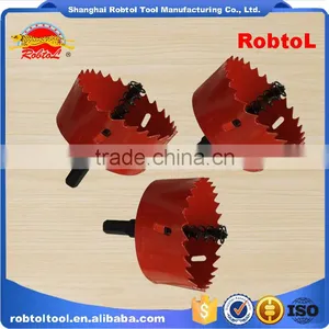 65mm HSS Hole Saw Cutter Drill Core Bits Kit Set Carbide Tipped HSS Bi-Metal thumbnail-5