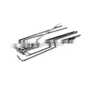 Galvanized Metal Tent Pegs Hooks thumbnail-2
