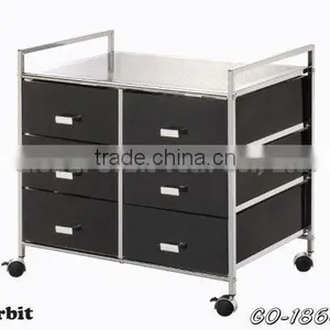 Home Furniture,mobile Plastic Storage Cart With Drawers thumbnail-1