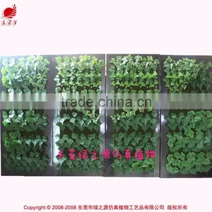 Artificial Leaves Wall Fake Vertical Garden High Quality Vertical Hanging Garden thumbnail-1