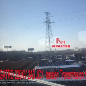 MEGATRO 220KV 2A3 JC1 Tension Transmission Tower thumbnail-3