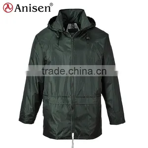 Wholesale Fluorescence Colour Men Rain Running Jacket Waterproof thumbnail-4
