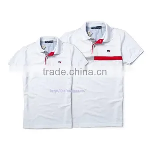 ot Sale Man Custom 100% Cotton Polo Shirt thumbnail-3