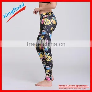 Women's Wholesale Fitness Apparel Compression Pants thumbnail-3