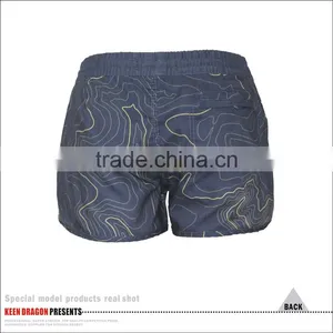 Manufacture Customer Design Summer Wear Girl's Shorts Womens Beach Swim Shorts thumbnail-5
