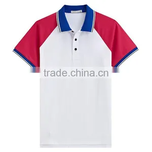 Hot Sale Sport Polo 60% Cotton 40% Polyester Mens Collar Tshirt Design thumbnail-2