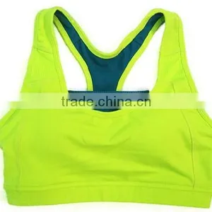 90% Nylon 10% Lycra Wholesale Sexy Sports Bra For Women thumbnail-1