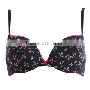 Ladies Printed Bra & Camisole Underwear Set thumbnail-2
