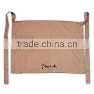 Wholesale Factory Price Apricot Cotton Tailored Made Baker Apron thumbnail-4