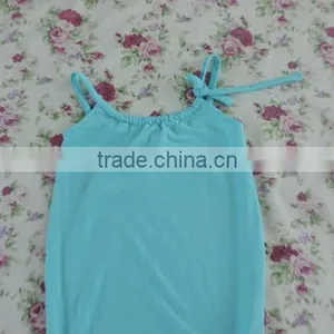 2016 Summer Hot Lovely Toddlers Swing Top Cotton Backless One-piece Strappy Halter Swimwear Comfortable Wholesale Swimwear thumbnail-3