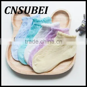 Summer Mesh Thin Cotton Colorful Baby Socks,young Boy Girl Tube Socks thumbnail-3
