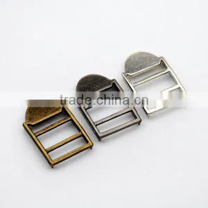 15mm Metal Alloy Adjustable Buckle Bag Backpack Luggage Slide Buckle Nickle/black/bronze BK-080 thumbnail-3