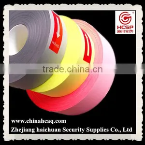 Fluorescent Colored Reflective Fabric With TC Backing thumbnail-2