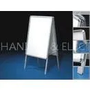 Silver Exhibition Metal Display Aluminum A - Frame For Outdoor or Indoor thumbnail-1