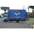 Outdoor HD Full Color Led Advertising Screens , Moving Led Display Panel thumbnail-1