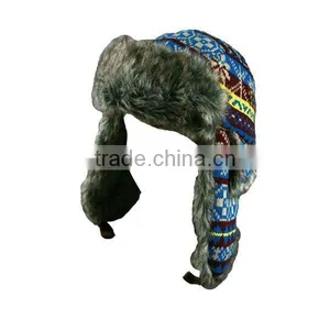 Womens Winter Fashion Hats Faux Fur Bomber Hats/faux Fur Ears Hat thumbnail-1