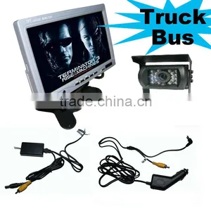 7 Inch Rearview Monitor Camera Truck Reverse Alarm System thumbnail-1