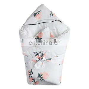 China Manufacturer Newborns Adjustable Swaddle Blankets ASTM Standard thumbnail-3