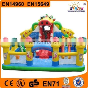 China High Quality Giant Dragon Inflatable Slide for Sale thumbnail-3