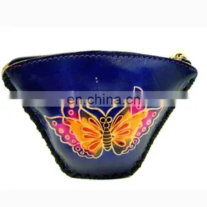 Promotional Triangle Coin Purse Wholesale Women Genuine Leather Coin Purse MCP-0094 thumbnail-1