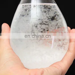 Creative Desktop Droplet Storm Glass Water Drop Weather Storm Forecast Predictor Monitors Bottle Barometer Ornaments Crafts Gift thumbnail-2