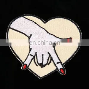 New Design Smiling Face Embroidered Patch For Garment thumbnail-4