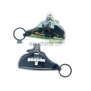Souvenir Led Flashlights Keychain,school Bus Keychain,mini Led Keychain thumbnail-1