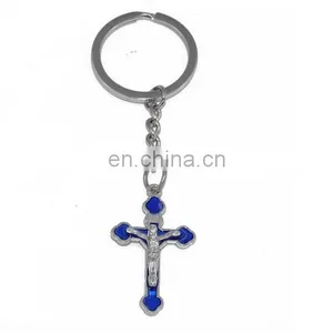 Wholesale Cross Souvenir Metal Keychain thumbnail-3