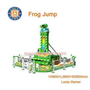 Zhongshan Amusement Park Equipment Fall Tower Rides 5 Seat Frog Jump Mini Drop Ride Jumping Machine, Crazy for Kids thumbnail-1