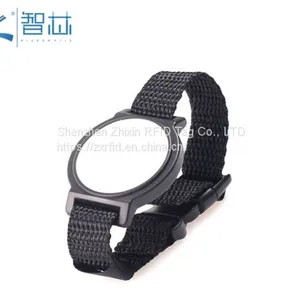 13.56Mhz NXP Ultralight C Plastic RFID Wristband for Swimming Pool,Silicone RFID Wristband,Nylon RFID Wristband thumbnail-1