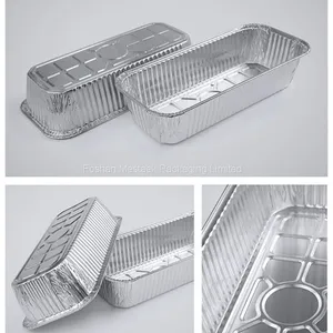 3 Lb. Aluminum Foil Bread Loaf Pan for Baking thumbnail-3