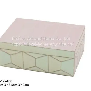 Custom Made Flip Dust Mirror Glass Cosmetics Jewelry Storage Display Tray Boxes thumbnail-1